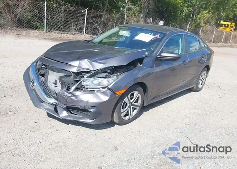 2018 Honda Civic Lx из США, поврежденный, VIN 19XFC2F52JE202816